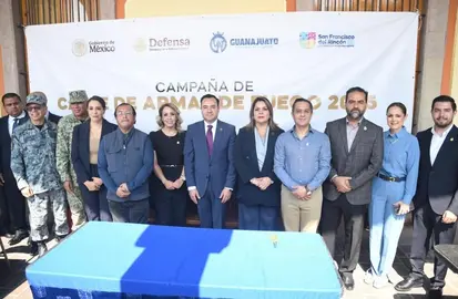 Arranca campa&ntilde;a&nbsp;de desarme en San Francisco del Rinc&oacute;n