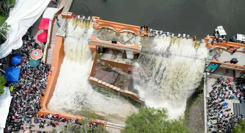 La gobernadora inaugura las fiestas de La Presa de la Olla