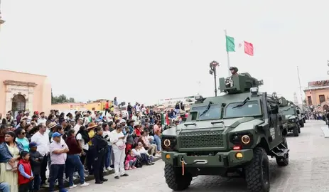 Guanajuato celebra el desfile c&iacute;vico-militar en Dolores Hidalgo&nbsp;