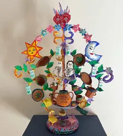 &Aacute;rbol de la vida dedicado a San Felipe, Gto. - Ivonne E. Ontiveros - Foto, Maricruz Romero Ugalde