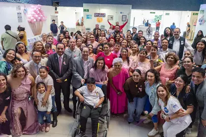 Salud Guanajuato celebra a pacientes oncol&oacute;gicos del Hospital de Especialidades Materno Infantil de Le&oacute;n