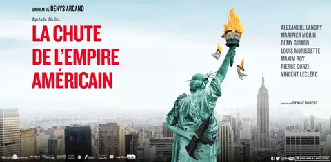 La decadencia del imperio americano - Cartel de la pel&iacute;cula
