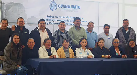 Analizan necesidades de los pueblos originarios de Guanajuato