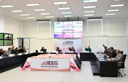 Consejo General del IEEG presenta informes mensuales