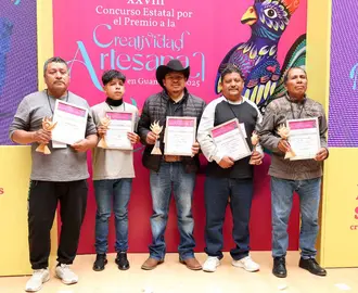 Guanajuato entrega el premio 2025 a la creatividad artesanal
