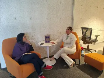 Iovana Rocha entrevista a la legisladora Jenny Oliveros