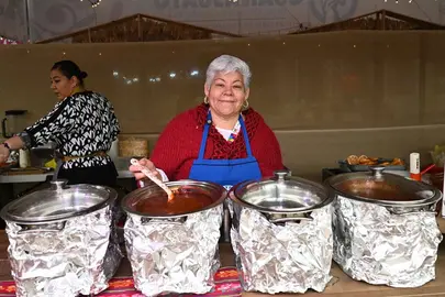 Ana Mar&iacute;a Soto Vargas, cocinera tradicional