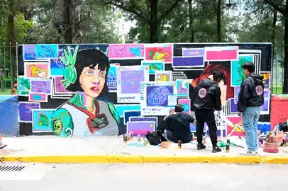 Murales por la democracia