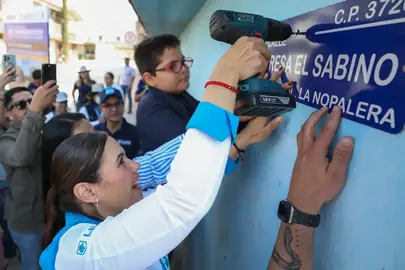 Ale Guti&eacute;rrez encabeza entrega de obras en la Delegaci&oacute;n Coecillo de Le&oacute;n