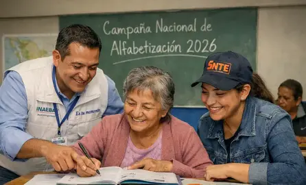 INAEBA invita a que docentes de Guanajuato participen en campa&ntilde;a nacional de alfabetizaci&oacute;n 2026