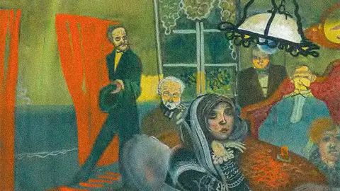 Los hermanos Karamazov - Imagen de Bor&iacute;s Grigoriev, Cortes&iacute;a del Museo Faberge
