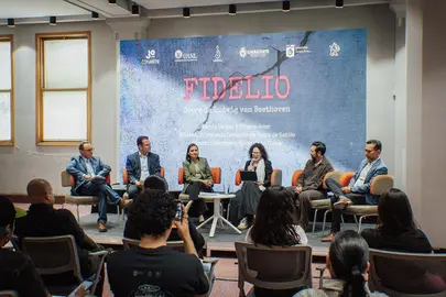 Representantes de Cultura de Guanajuato y Nuevo Le&oacute;n presentaron en Monterrey los detalles de la producci&oacute;n que unir&aacute; el talento de ambos estados y Aguascalientes.
