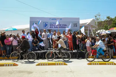 La obra del bulevar Salamina incluy&oacute; la instalaci&oacute;n de redes hidr&aacute;ulicas, alumbrado p&uacute;blico y ciclov&iacute;a en el tramo que conecta con el bulevar Cal&iacute;ope.