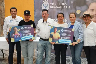 Beneficiarios del noreste del estado reciben financiamiento del esquema "T&uacute; Puedes Guanajuato" para iniciar o fortalecer sus emprendimientos locales.