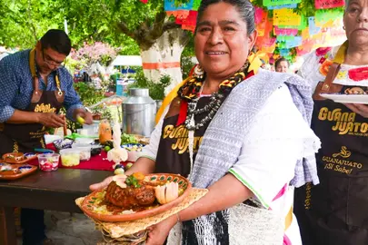 Un total de 21 cocineras de 14 municipios presentaron sus especialidades culinarias en Ca&ntilde;ada de Caracheo, como parte de la primera fase del 14&deg; Encuentro de Cocina Tradicional Guanajuato &iexcl;S&iacute; Sabe! 2026.