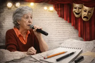Coral Aguirre, imagen generada con IA por Paola Arenas