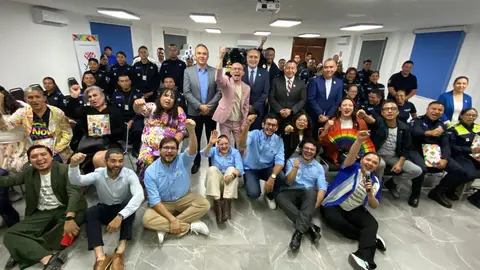 Autoridades estatales clausuraron las jornadas de capacitaci&oacute;n en derechos de la diversidad sexual, con las que se cubri&oacute; la totalidad del personal operativo de seguridad.
