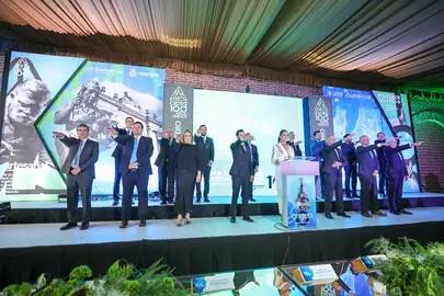 Integrantes del Consejo Directivo de la C&aacute;mara de la Industria del Calzado del Estado de Guanajuato (CICEG) tomaron protesta para el periodo 2026-2027, en el marco de la celebraci&oacute;n de los 100 a&ntilde;os de la fundaci&oacute;n del organismo empresarial.