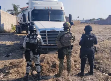 Aseguran c&eacute;lulas mixtas centro de almacenamiento de hidrocarburo en Celaya