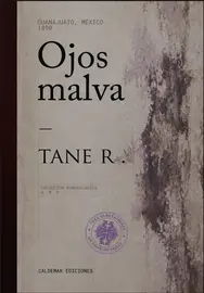 Ojos color malva - Portada del libro