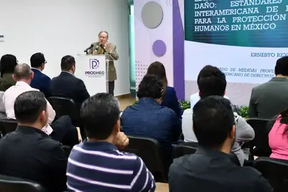 Procuradur&iacute;a de los Derechos Humanos de Guanajuato presenta conferencia del especialista Ernesto Rey Cantor