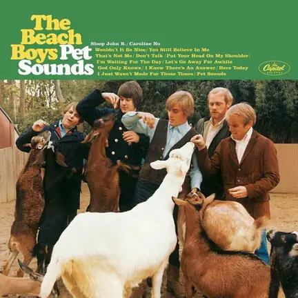 The Beach Boys, Pet Sounds, portada del disco