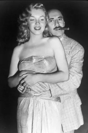 Marilyn Monroe y Groucho Marx