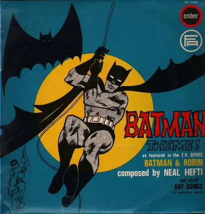 Batman theme, Neal Hefti, portada del disco