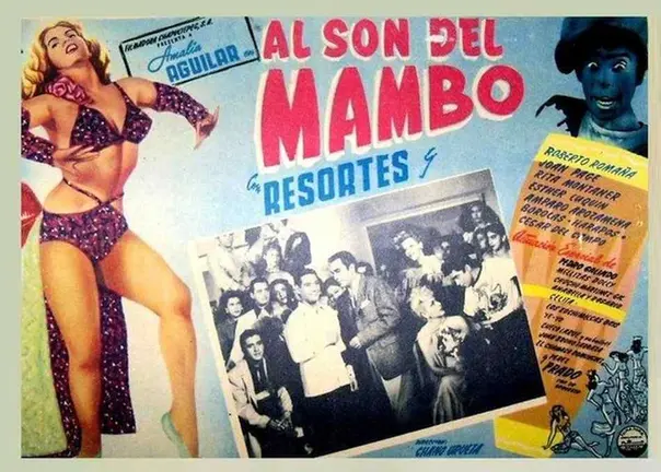 Al son del Mambo, cartel de la pel&iacute;cula