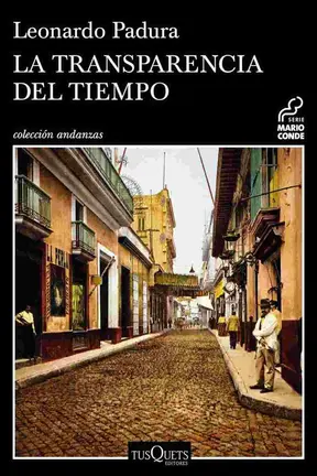 La transparencia del tiempo, portada