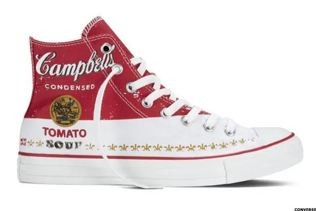Chuck Taylors de Converse of Andy Warhol