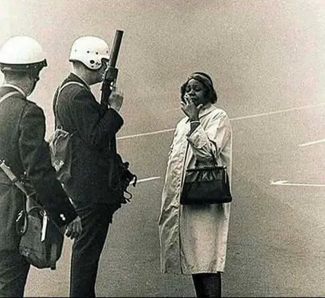 black woman