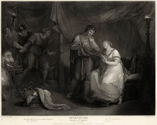 [shakespirianas 29] A Scene from Troilus and Cressida - Angelica Kauffmann