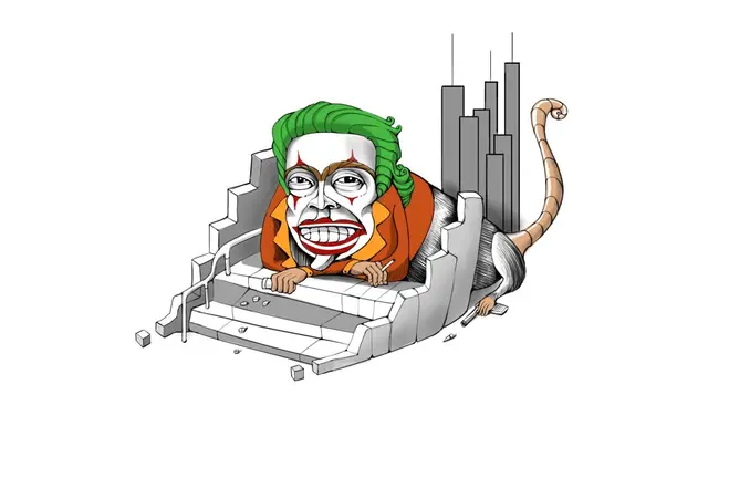 La ciudad es una rata gigante - Ilustraci&oacute;n de @victor.hermosillo