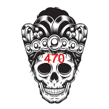 Prince Skull Mom in crown Head design on white background. Halloween. skull head logos or icons. vector illustration.