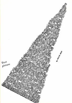 Franz Mon - Imagen de texto
