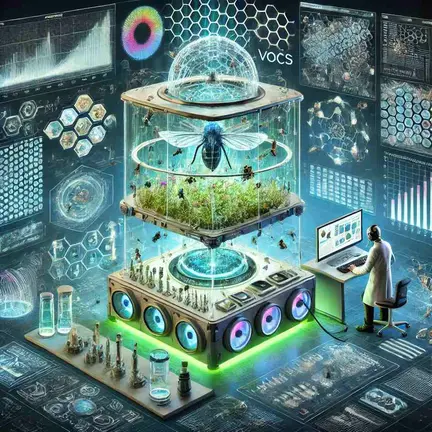 The future insecto sense - Ilustraci&oacute;n generada por Ra&uacute;l Alcalde V&aacute;zquez con inteligencia articicial