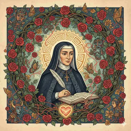 Amor es laberinto - Imagen generada con IA