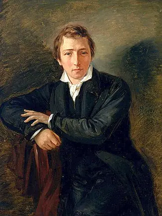 Henrich Heine, Moritz Daniel Oppenheim