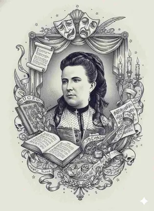 Imagen generada por IA Gemini, basada en un retrato del personaje