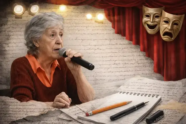 Coral Aguirre, imagen generada con IA por Paola Arenas