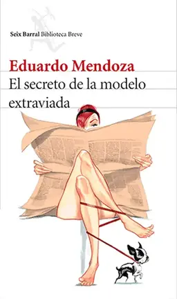 El secreto de la modelo extraviada, portada del libro
