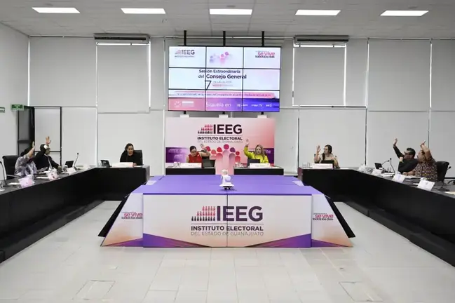 (IEEG), aprob&oacute; el Plan Integral y Calendario del Proceso Electoral Local Ordinario 2026-2027