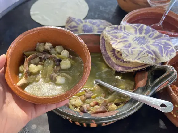 Reparan muestra culinaria H&ntilde;ah&ntilde;&uuml; en El Llanito, Dolores Hidalgo