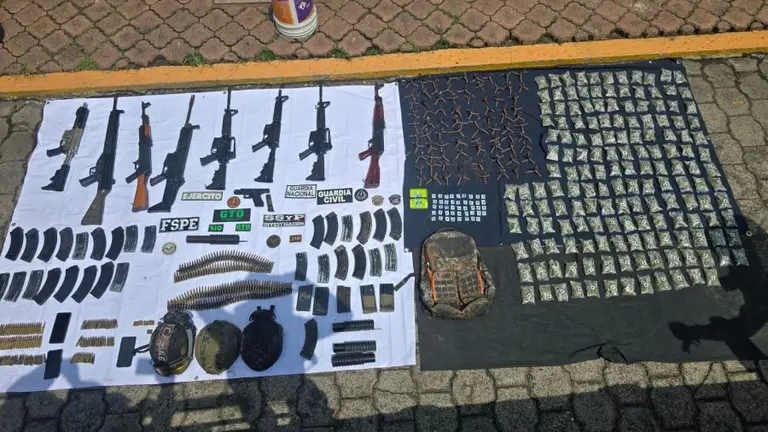 Desmantelan autoridades c&eacute;lulas delictiva que operaba en Guanajuato y Michoac&aacute;n
