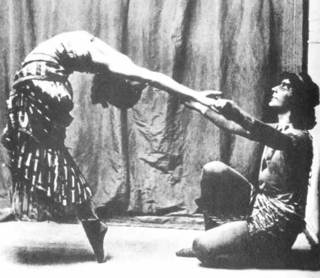 Anna Pavlova and Mikhail Fokine
