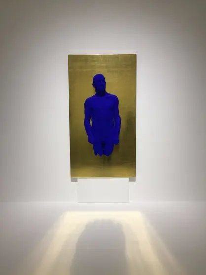 Yves Klein, foto de Gabriela Mosqueda