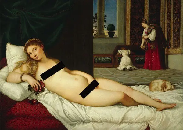 La Venus de Urbino, Tiziano, 1538