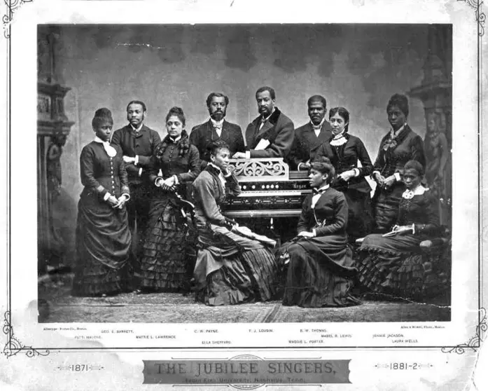 Fisk Jubilee Singers, 1882