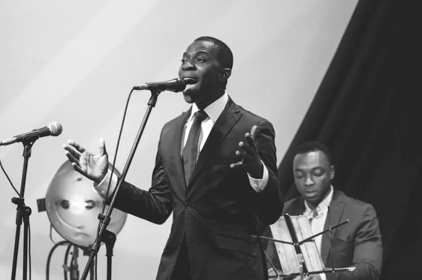 El haitiano Olson Joseph en el Festival de Jazz de León